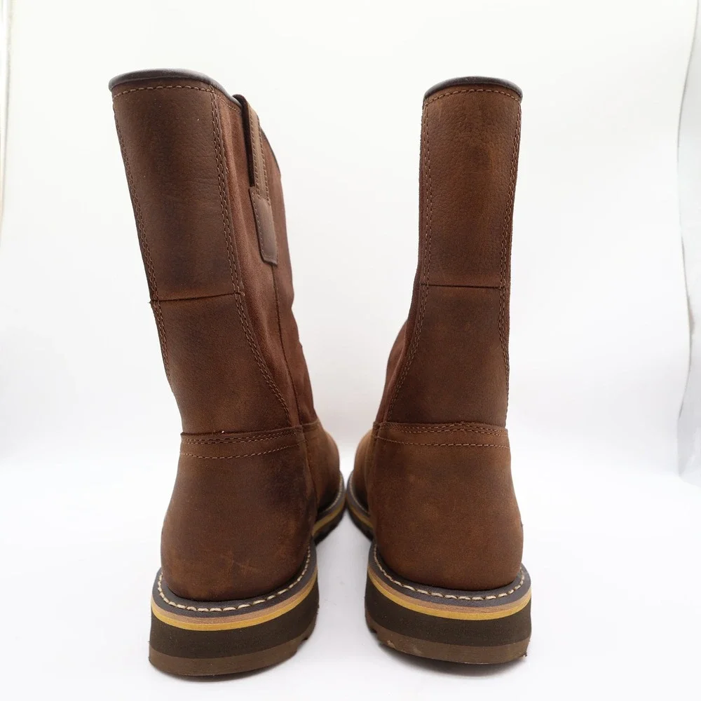Carhartt Modern Work Boots Mens 13 M Brown Leather Safety Composite Toe NWT